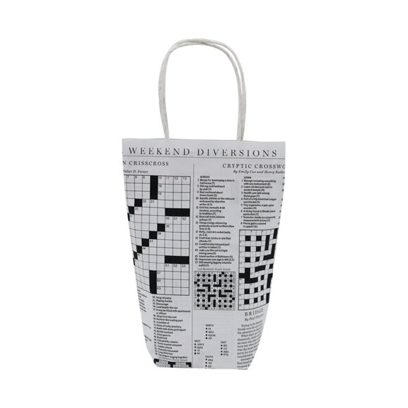 Greenii XS Handmade Newsprint Paper Bags Recyclable Paper Grocery Bags - Picture 1 of 4